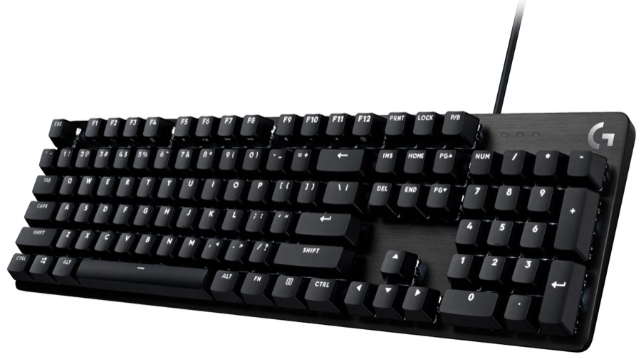 Logitech G413 SE Mechanical Gaming Keyboard, Tactile Switches, Full Size, Durable Aluminum Top Plate, PC Gaming