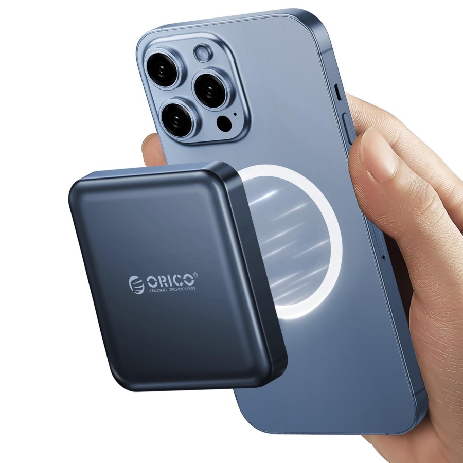 ORICO 512GB Magnetic External SSD, 2000MB/s High Speed Portable Solid State Drive, 4K ProRes HDR Video Storage, USB-C Compatible for Smartphones, Laptops, Cameras